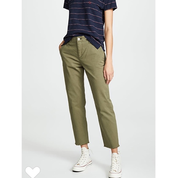 Rag & Bone/JEAN Buckley Chinos size 30 in the color Olive - Picture 6 of 11